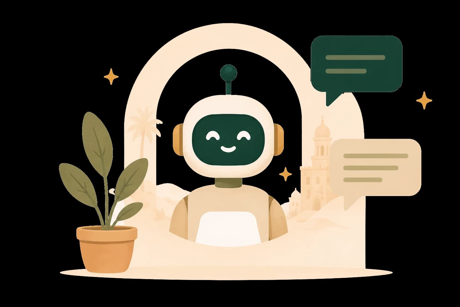 An AI sales conversation closing a deal on a phone